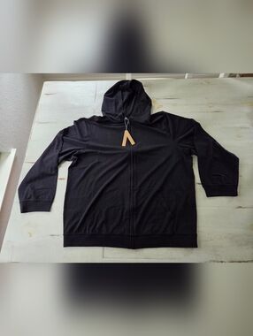 Skims Jersey Lounge Zip Up, Obsidian, Men's XL NWT